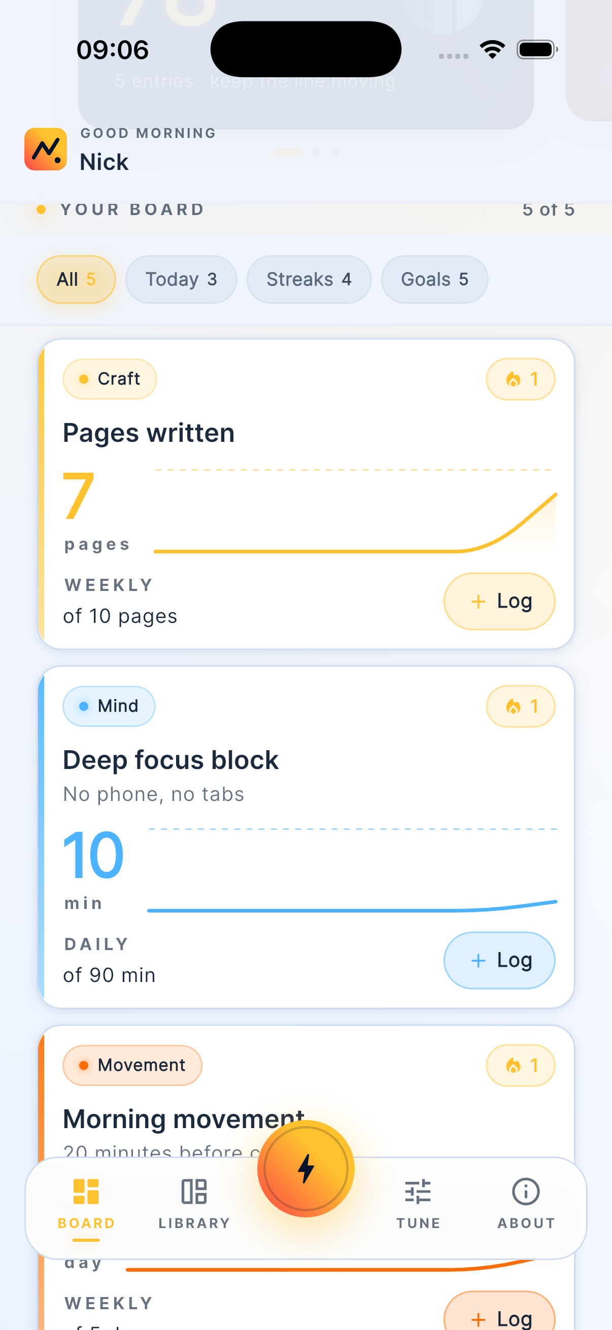 Onlywins Tracker screen 10