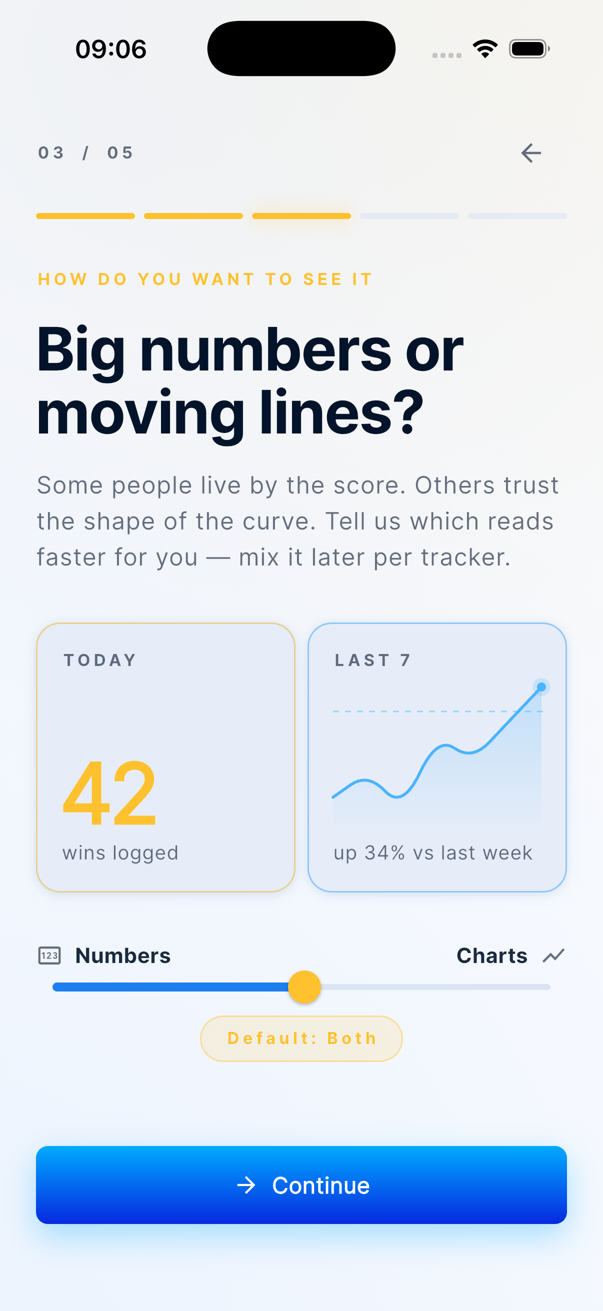 Onlywins Tracker home board